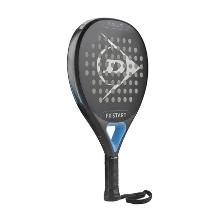 Ракетка для падела Dunlop FX Start, 10370737, для начинающих, гибрид, графит, черно-синий за 13&nbsp;175 ₽ купить в Ярославле