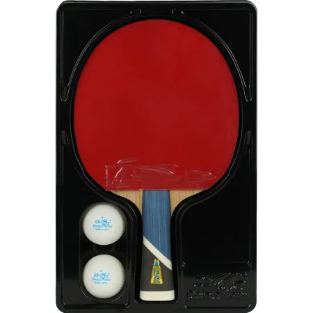 Ракетка для н/т DOUBLE FISH 5A+C, для продвин, ITTF Appr, накл. 2,1 мм, конич. ручка+ 2 мяча V40+мм за 2&nbsp;779.50 ₽ купить в Ярославле