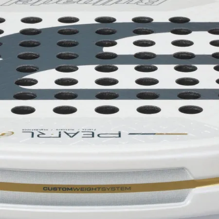 Ракетка для падела BULLPADEL Pearl 26, 493804, для профессионалов, карбон, бело-серый за 35&nbsp;929.50 ₽ купить в Ярославле