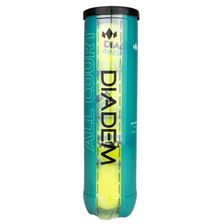 Мяч теннисный DIADEM Premier All Court 4B, BALL-4CASE-ALLCRT, уп. 4шт, одобр.ITF, фетр,желт за 996.20 ₽ купить в Ярославле