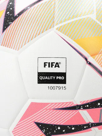 Мяч футзал PUMA Futsal 1, 08376301, р.4, FIFA Quality Pro, 32пан, ПУ, терм.сш, бело-розовый за 6&nbsp;502.50 ₽ купить в Ярославле