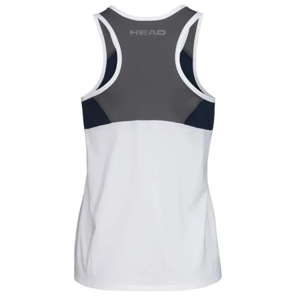 СЦ*Майка жен. HEAD Club 22 Tank Top W 814461-WHDB-L, р.L, 92% полиэстер, 8% эластан, белый за 3&nbsp;500.30 ₽ в Ярославле