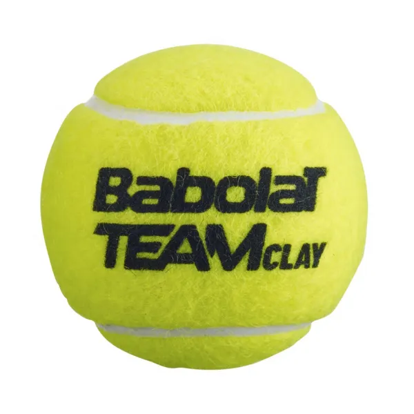 Мяч теннисный BABOLAT Team Clay,502080, уп.4 шт,одобр.ITF, войлок, нат.резина,желтый за 3&nbsp;054.90 ₽ в Ярославле