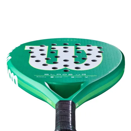 Ракетка для падела WILSON Blade Jr  V4 Padel, WR213811U0, для начин-х, стекловолокно, зеленый за 14&nbsp;934.50 ₽ купить в Ярославле
