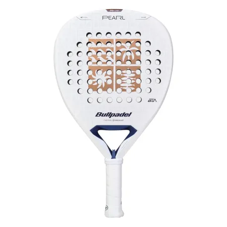 Ракетка для падела BULLPADEL Pearl 27, 497249, для проф-в, стекловолокно,карбон, бело-золотистый за 44&nbsp;319 ₽ купить в Ярославле