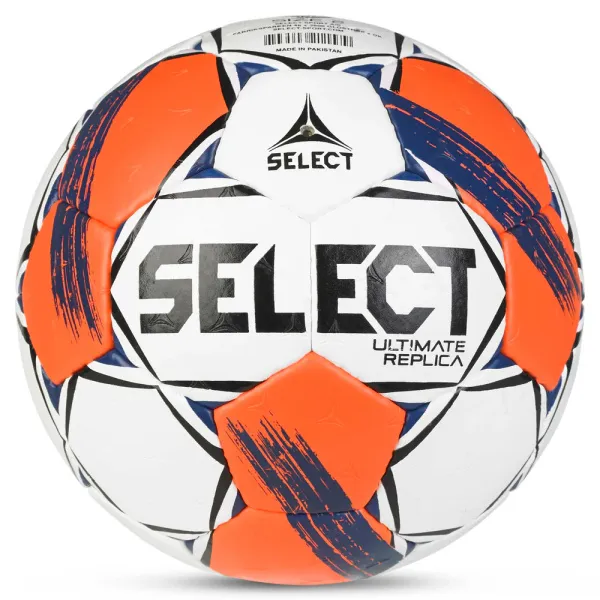 Мяч ганд. SELECT Ultimate Replica v25, 3572858745, р.3(Senior), ПУ,руч.сш, бел-оранж-т.син за 5&nbsp;373.70 ₽ в Ярославле