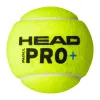 Мяч для падела HEAD Padel Pro+, 540203, уп.3 шт, FIP Approved, войлок,нат.резина,желтый за 933.30 ₽ купить в Ярославле