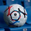 Мяч футб. KELME Russian Premier League, 7601QU5216-100, р.5, FIFA Pro, 10п, ПУ, термосш, бел-син-кр за 10&nbsp;672.60 ₽ купить в Ярославле