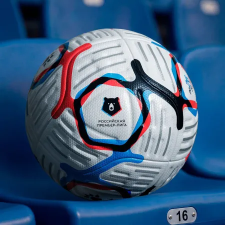 Мяч футб. KELME Russian Premier League, 7601QU5216-100, р.5, FIFA Pro, 10п, ПУ, термосш, бел-син-кр за 10&nbsp;672.60 ₽ купить в Ярославле